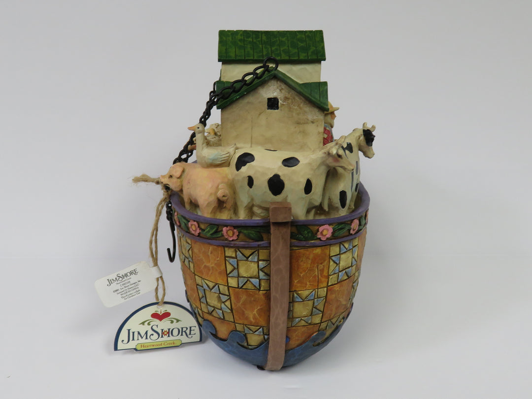 Jim Shore Noah's Ark Bird House