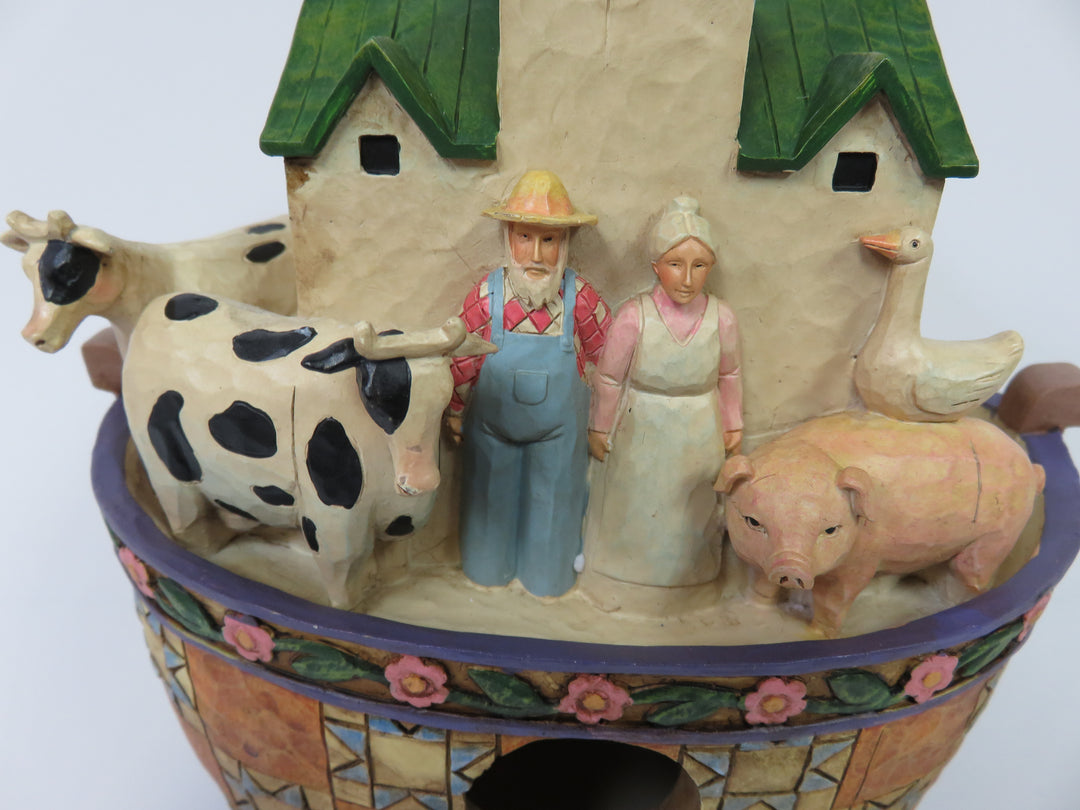 Jim Shore Noah's Ark Bird House