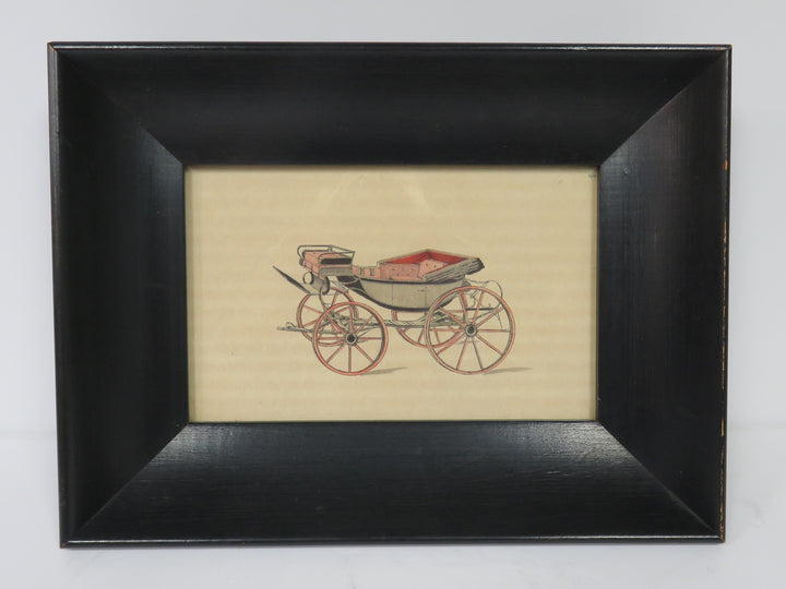 A. Barouche Carriage Print