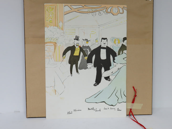 Maxim's Paris Restaurant Menu Print