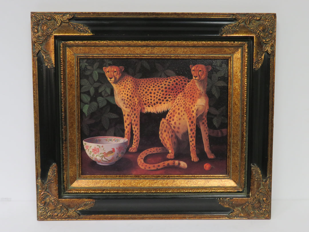 Pair of Leopards Artwork
