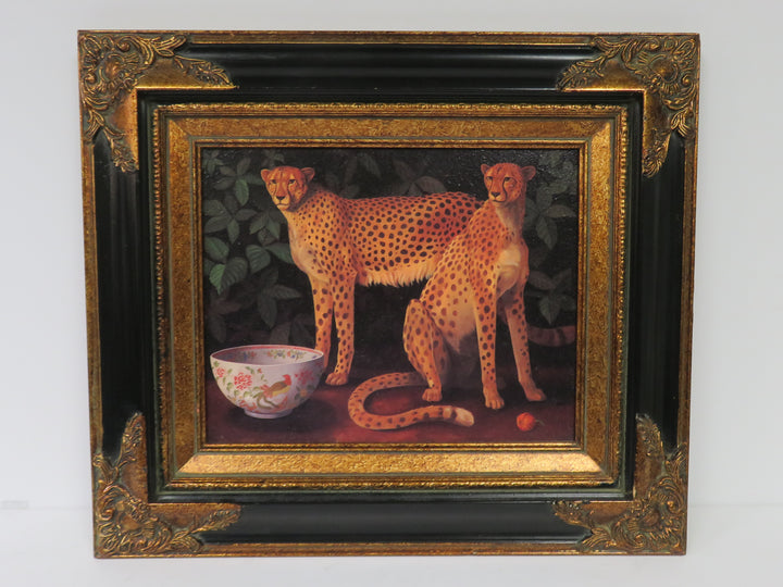 Pair of Leopards Artwork