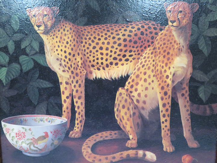 Pair of Leopards Artwork