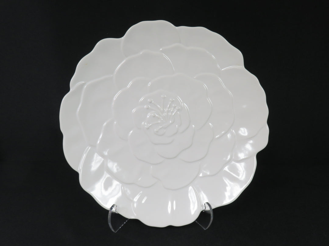 Raised Flower Serving Plate