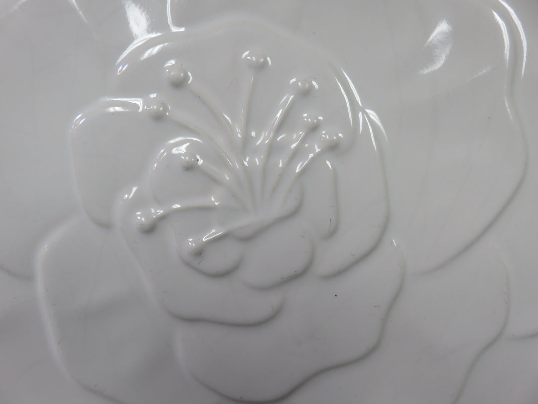 Raised Flower Serving Plate