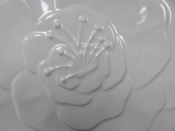 Raised Flower Serving Plate