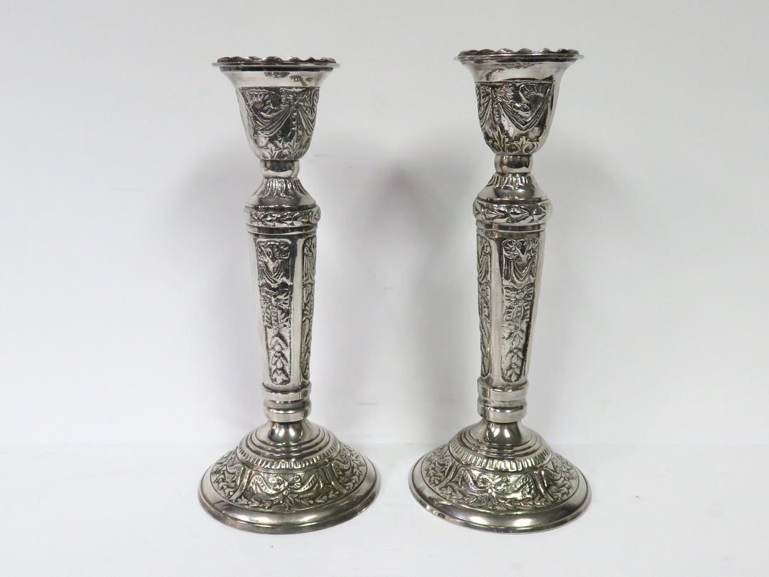 Embossed Candleholders