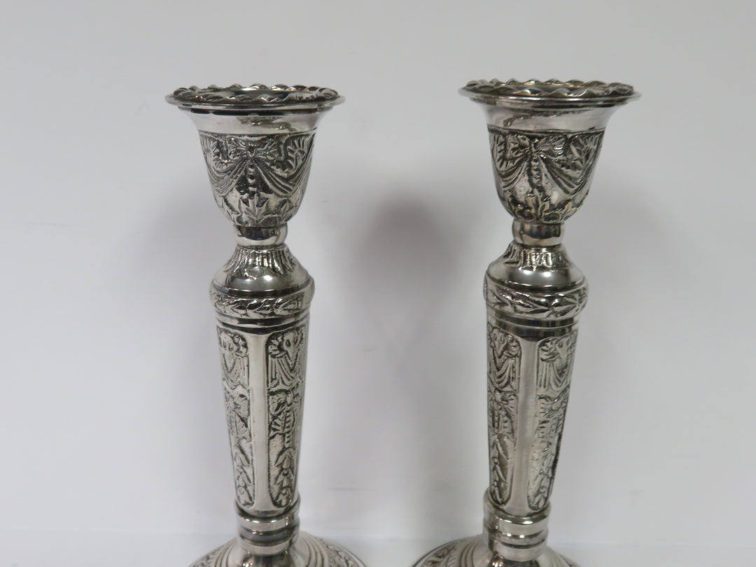 Embossed Candleholders