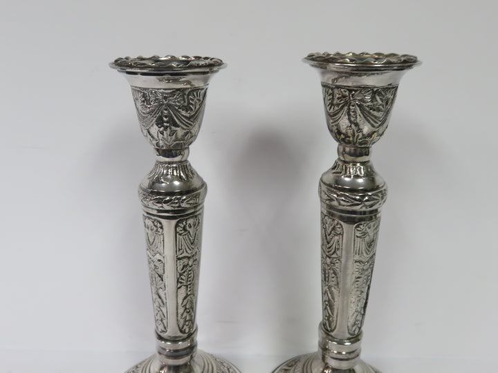 Embossed Candleholders