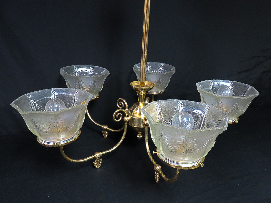 Brass Chandelier