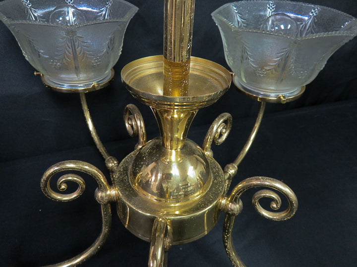Brass Chandelier