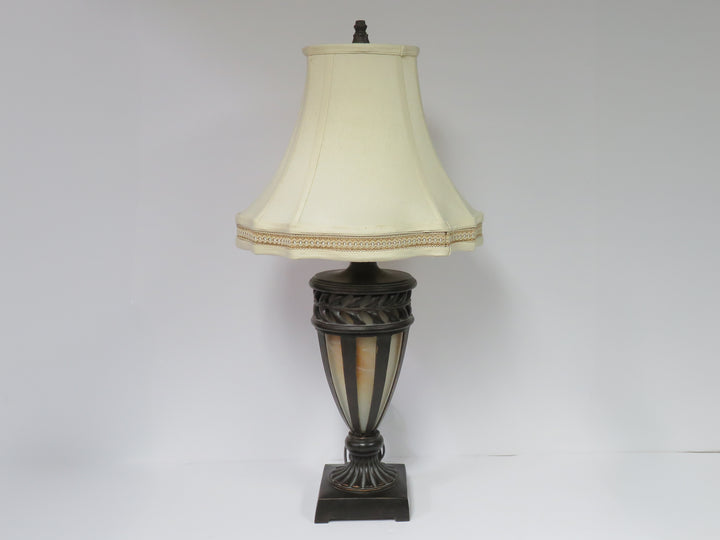 Alabaster Accented Table Lamp