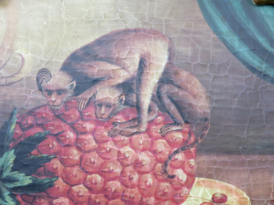 Two Monkeys Wall Plaque