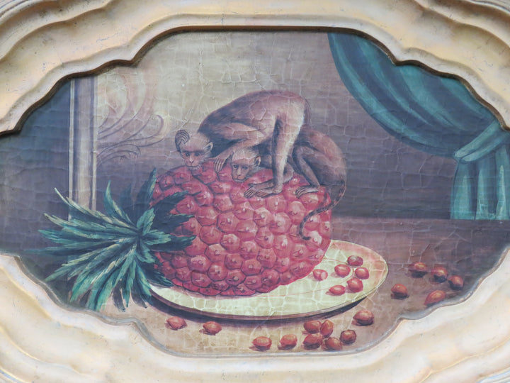 Two Monkeys Wall Plaque