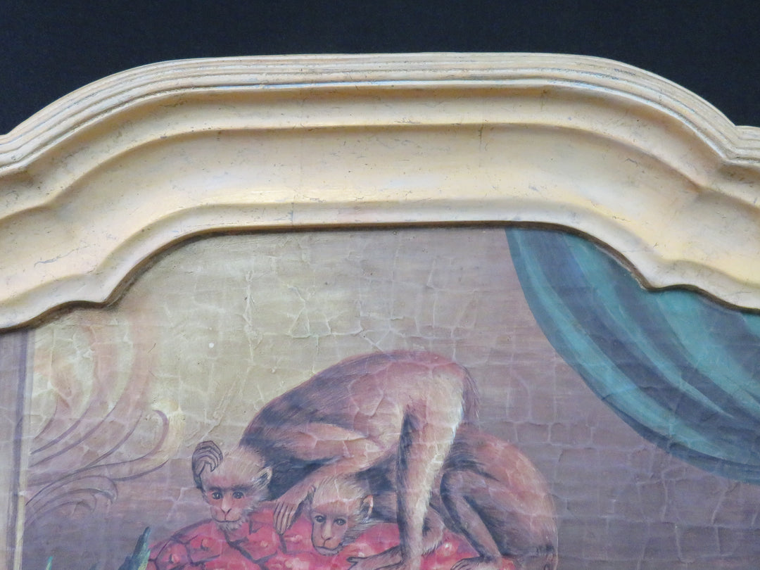 Two Monkeys Wall Plaque