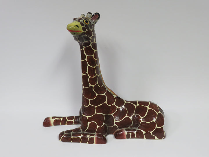 Artisan Made Seated Giraffe