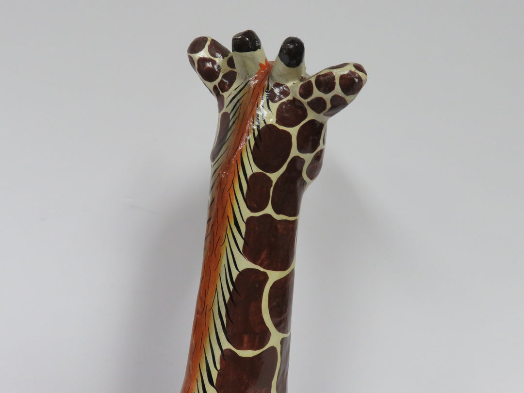 Artisan Made Seated Giraffe