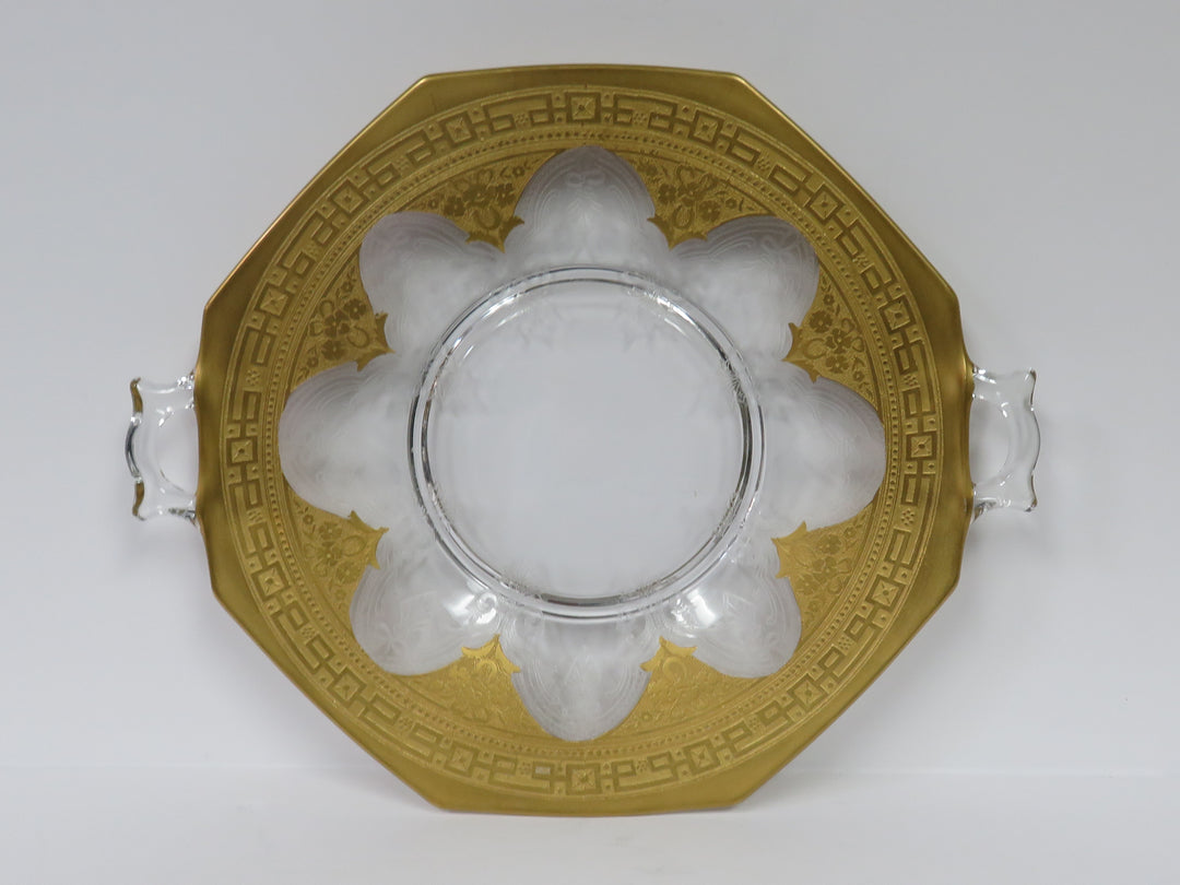 Gold Trimmed Sandwich Plate