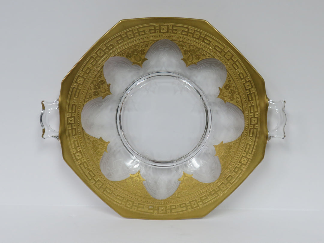 Gold Trimmed Sandwich Plate
