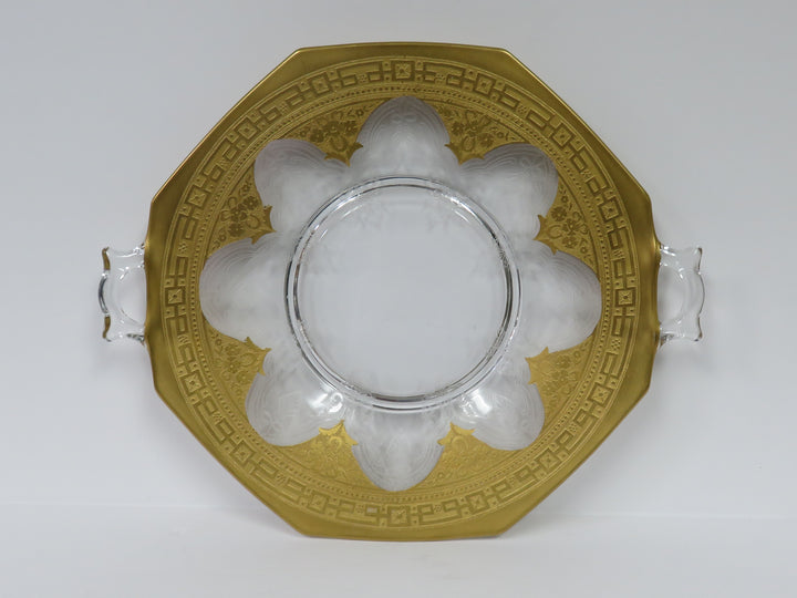 Gold Trimmed Sandwich Plate