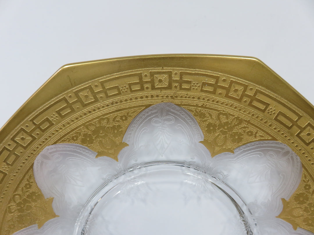Gold Trimmed Sandwich Plate