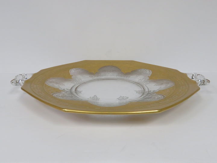 Gold Trimmed Sandwich Plate