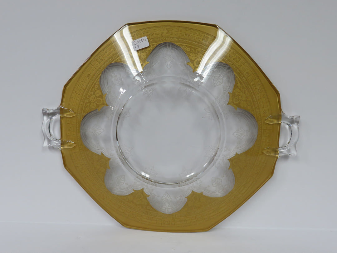 Gold Trimmed Sandwich Plate
