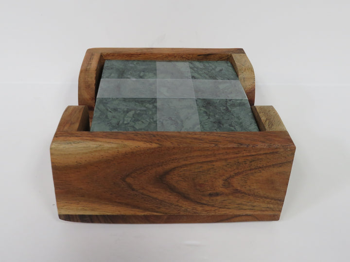 Marble Coaster Set