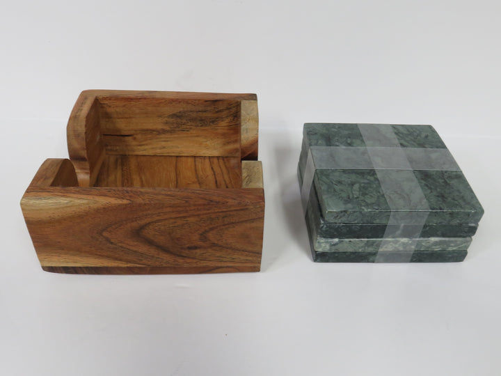 Marble Coaster Set