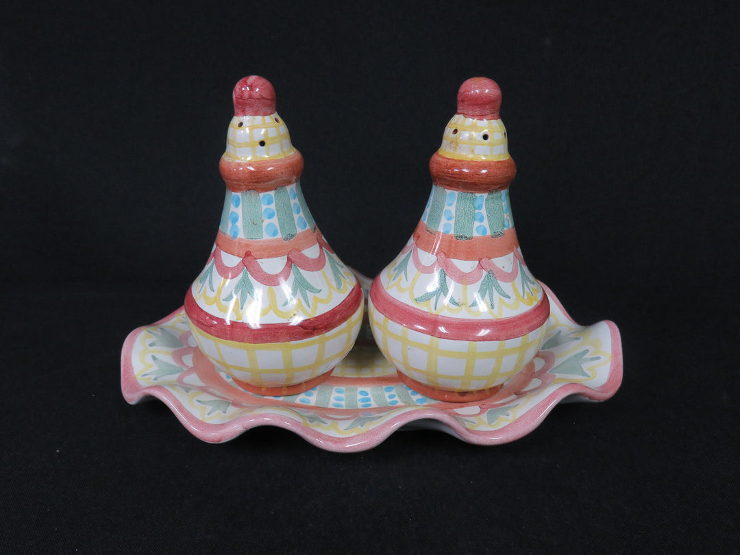MacKenzie Childs Salt and Pepper Set