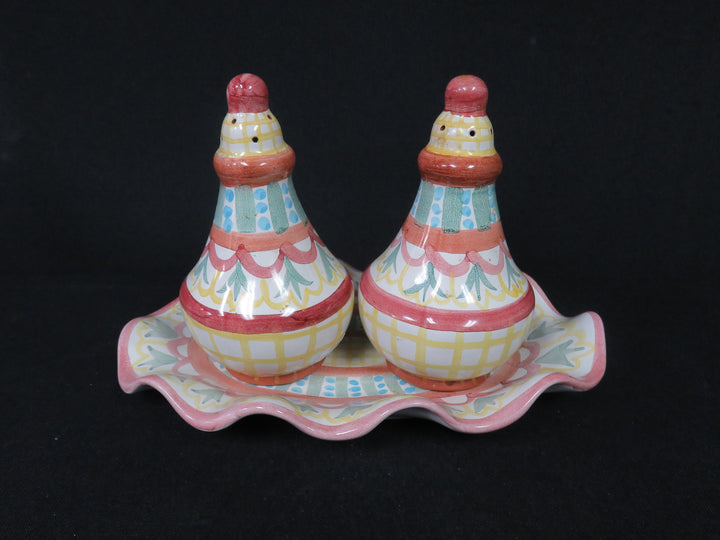 MacKenzie Childs Salt and Pepper Set