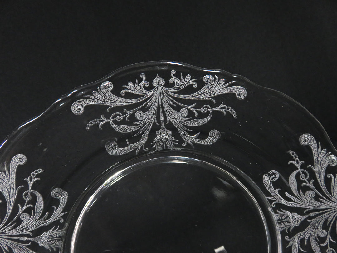Etched Salad Plates