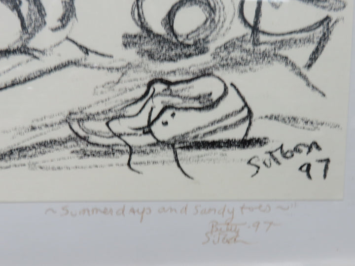 Original Charcoal Drawing Artwork