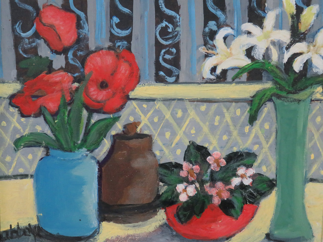 Original Acrylic Floral
