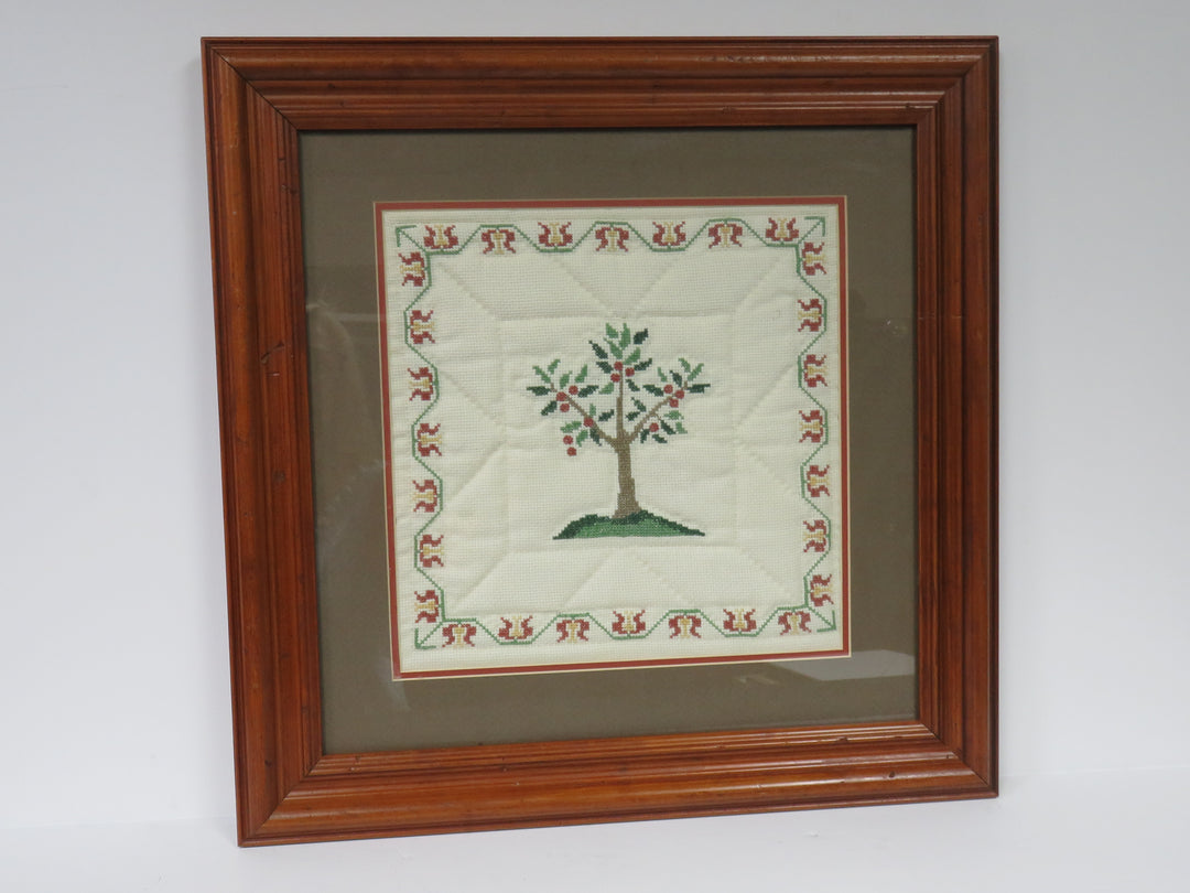 Crosstitch Tree Art Work