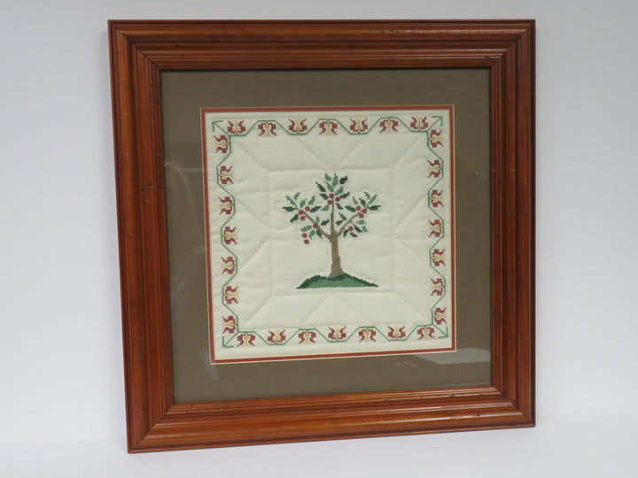 Crosstitch Tree Art Work