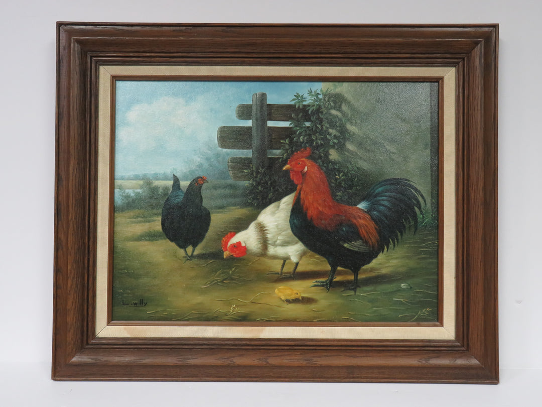 L. Willy Original Oil Painting