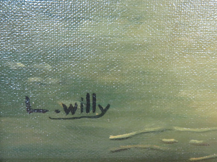 L. Willy Original Oil Painting