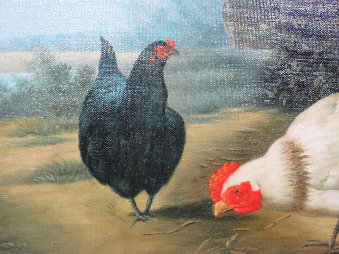 L. Willy Original Oil Painting