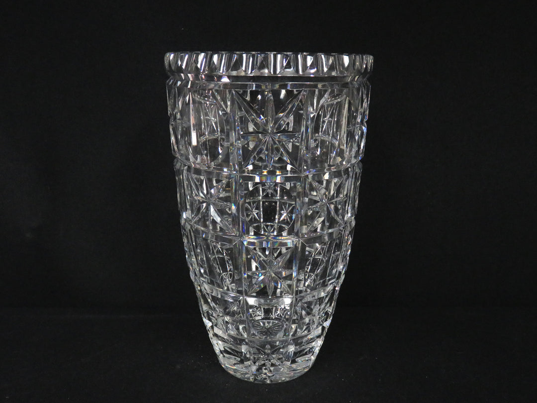 Cut Crystal Vase