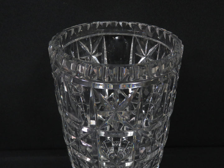 Cut Crystal Vase