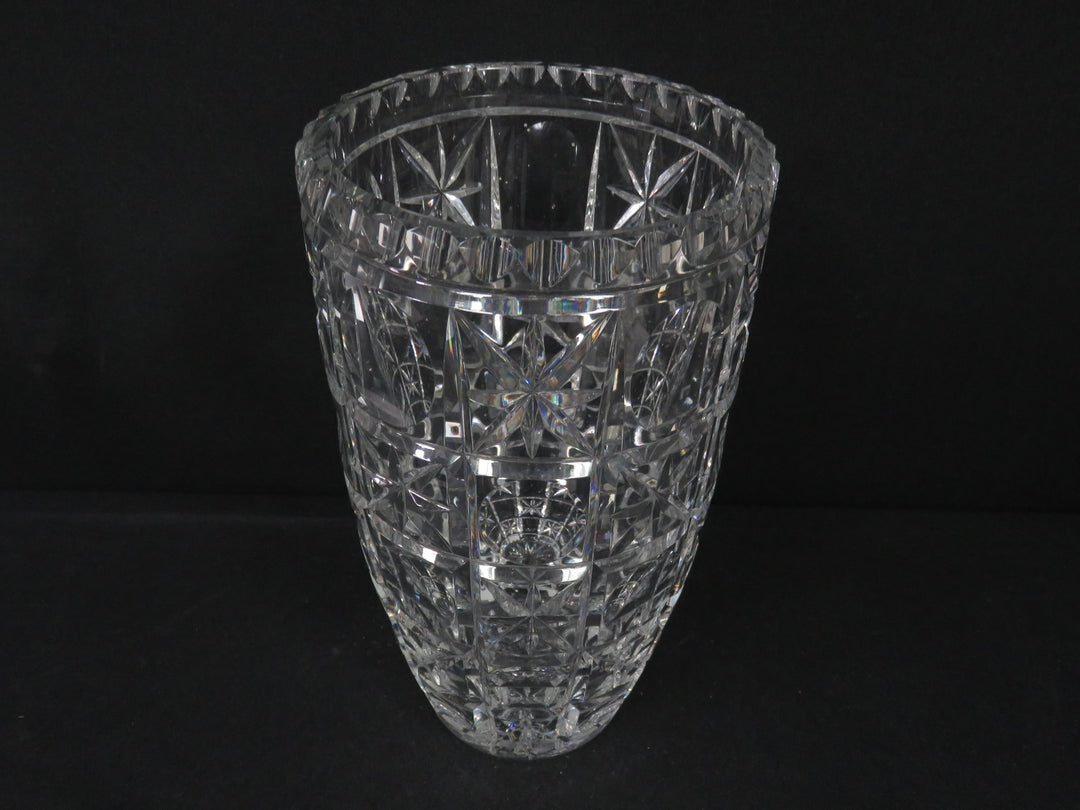 Cut Crystal Vase