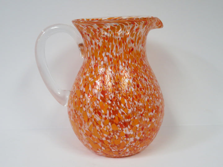 Art Glass Confetti Pitcher