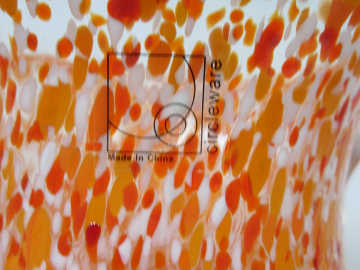 Art Glass Confetti Pitcher