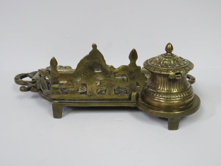 Brass Ink Well Set