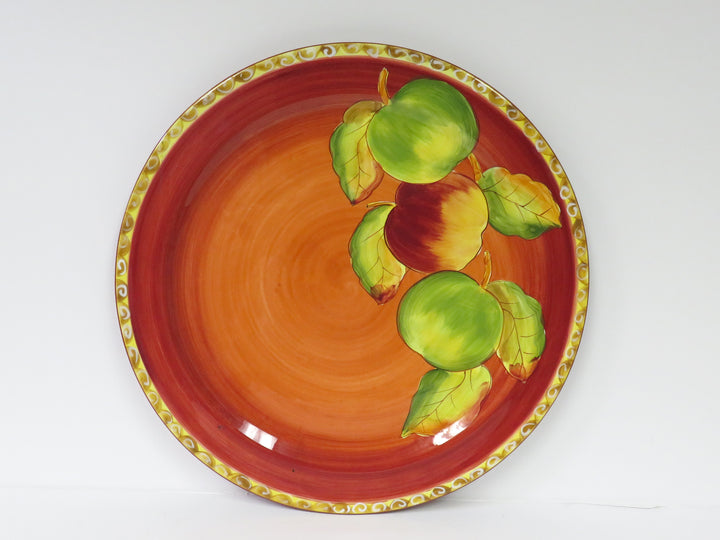 Apple Motif Platter