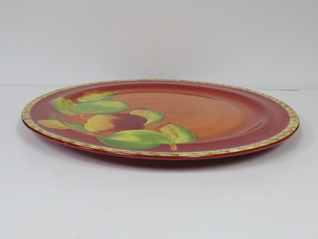 Apple Motif Platter