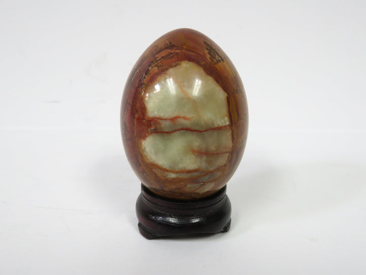 Agate Egg on Stand