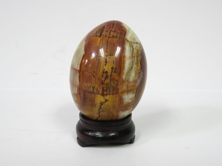 Agate Egg on Stand
