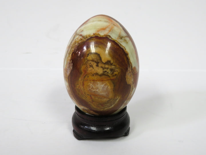 Agate Egg on Stand